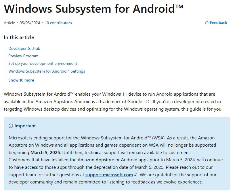 微软将在2025年停止支持Windows安卓子系统 https://popsoft.com/wp-content/uploads/2024/03/%E5%BE%AE%E4%BF%A1%E6%88%AA%E5%9B%BE_20240307235247.jpg