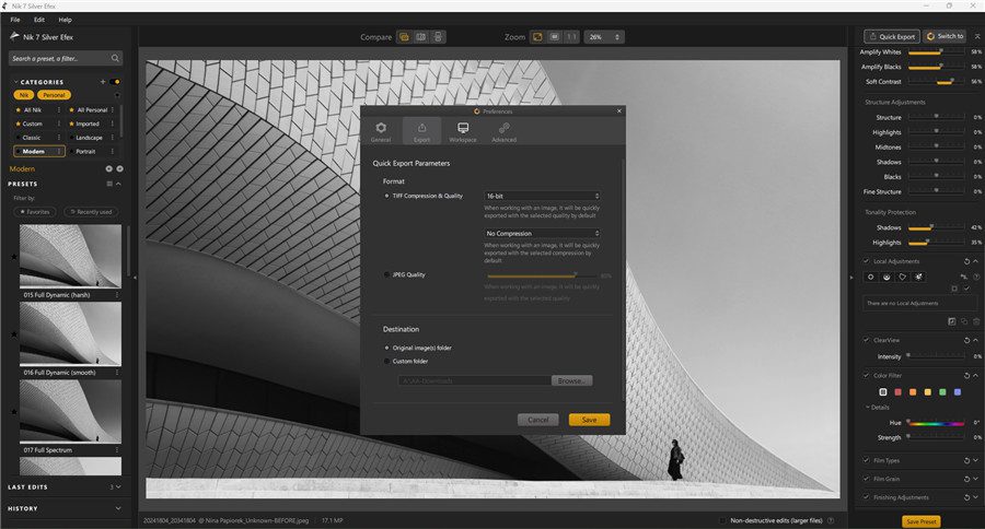用于Photoshop和Lightroom的全新Nik Collection 7插件套件完成有史以来最大规模升级 https://popsoft.com/wp-content/uploads/2024/05/HeroIllustration-Nik_Collection_7-NikSilverEfex-%C2%A9-Nina-Papiorek-002.jpg
