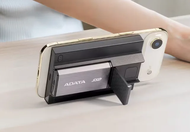 威刚发布SR800二合一外接式固态硬盘