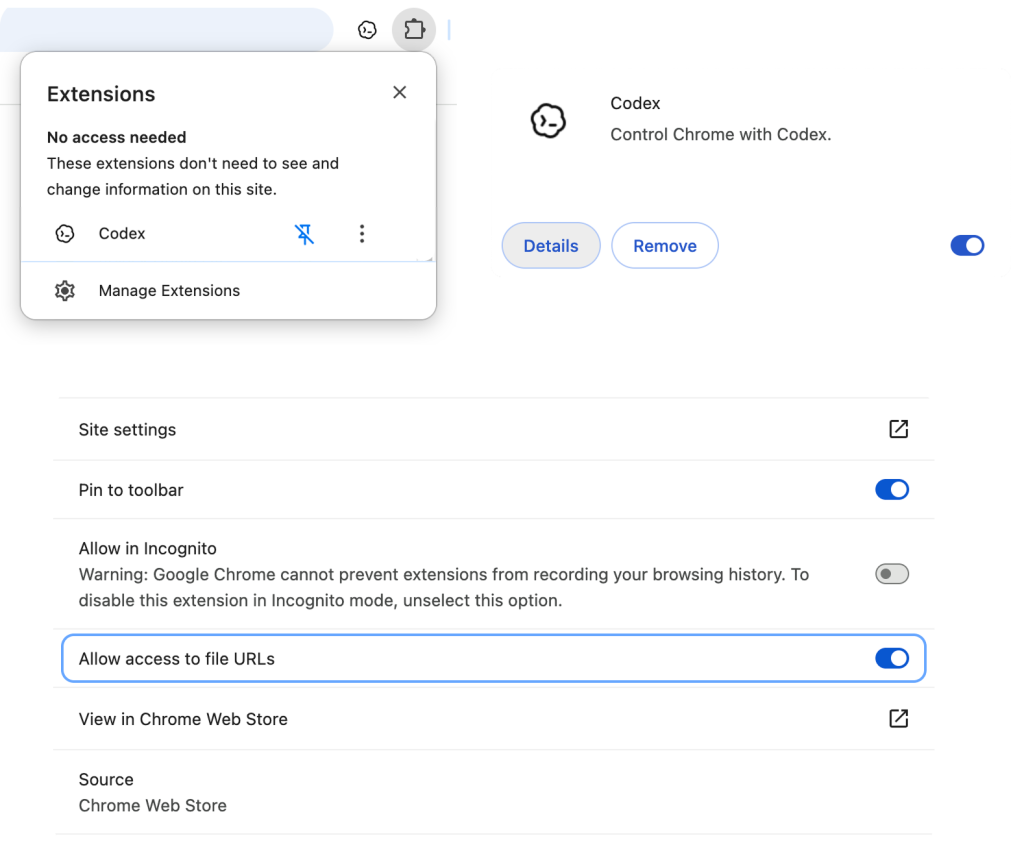 https://popsoft.com/wp-content/uploads/2026/05/OpenAI上线Codex-for-Chrome扩展-支持在浏览器内直接调用模型能力-2-1024x849.webp