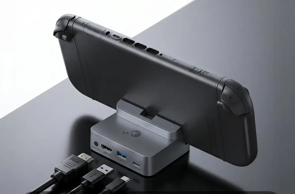 https://popsoft.com/wp-content/uploads/2026/06/谷粒科技推出Switch2便携底座，支持电视输出与桌面充电-1024x676.webp