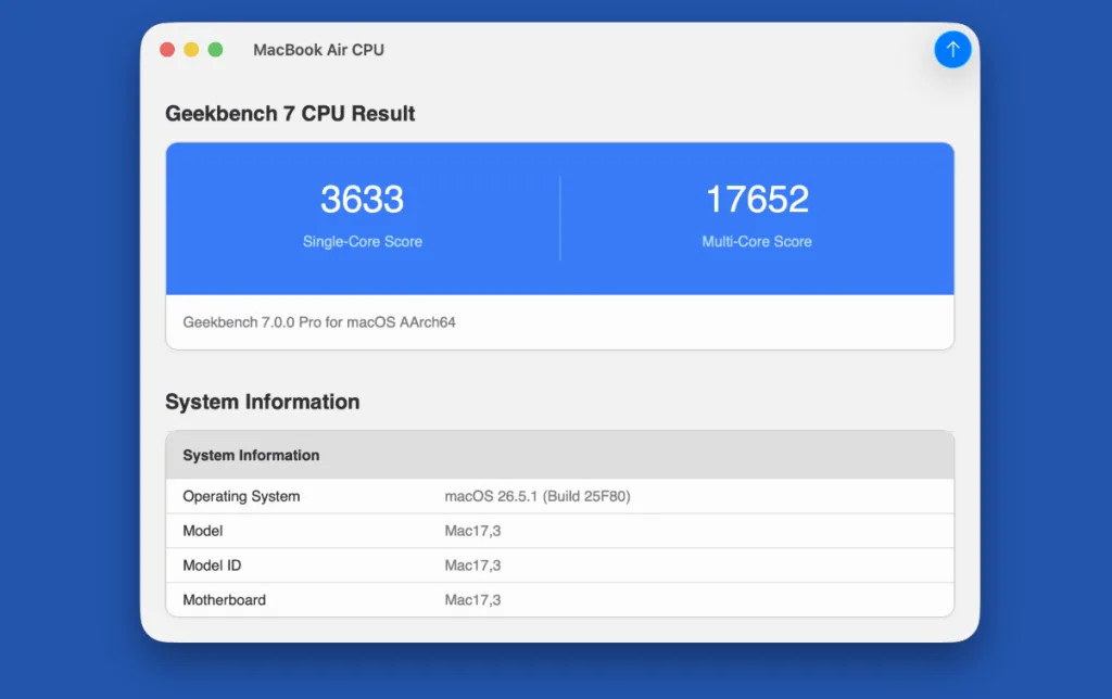 跨平台性能评测软件Geekbench 7发布 https://popsoft.com/wp-content/uploads/2026/07/Geekbench-7-1024x644.webp