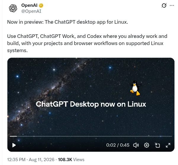 https://popsoft.com/wp-content/uploads/2026/08/OpenAI推出Linux版ChatGPT桌面客户端预览版.webp